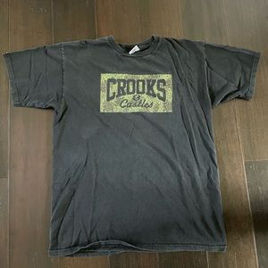 Crooks and castles t shirt